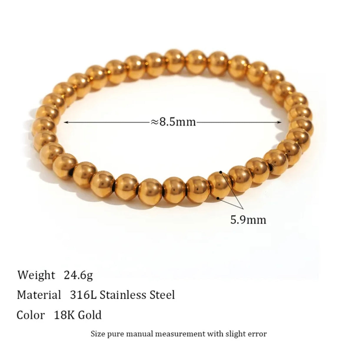 Beaded bracelet