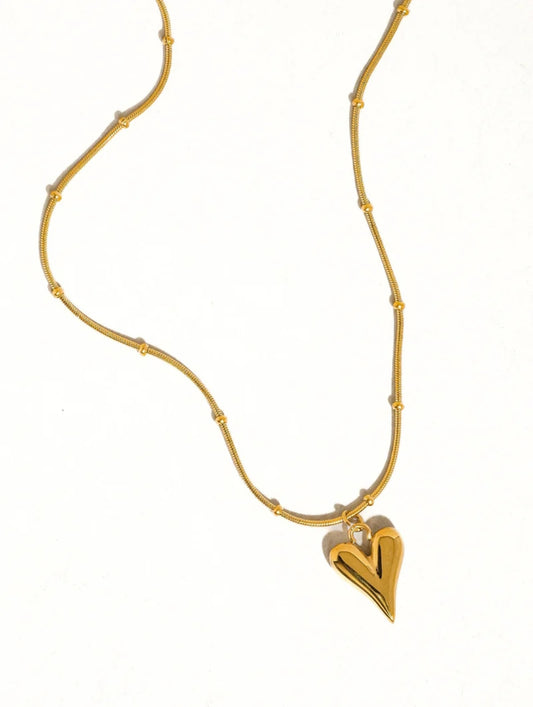 Heart Beaded Necklace