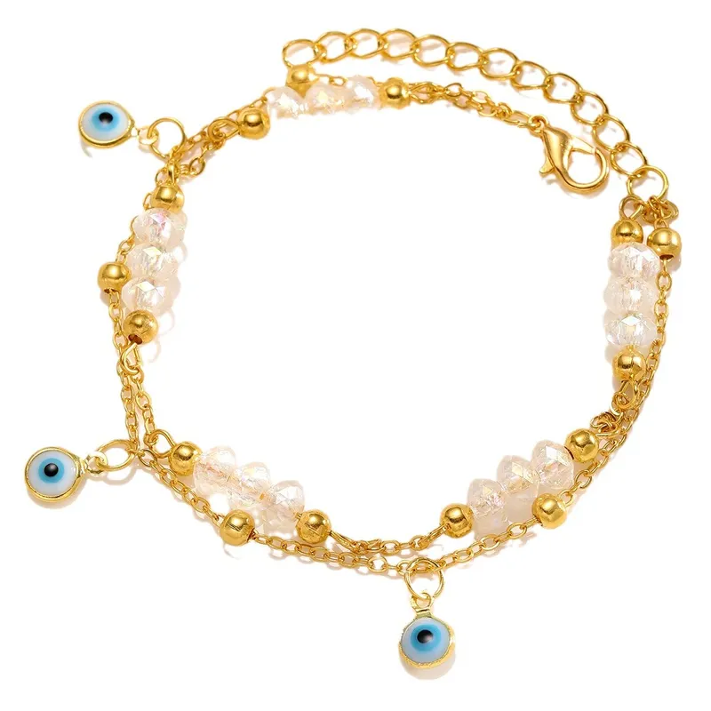 Eveil eye anklet & bracelet