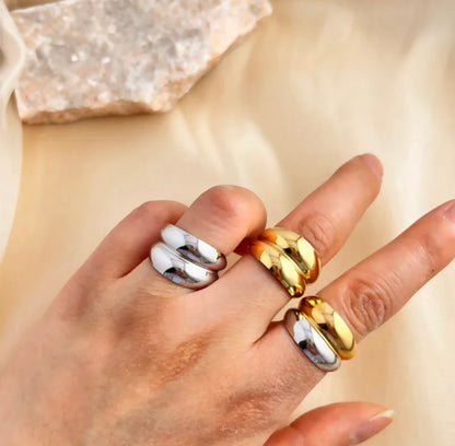 Dual tone ring