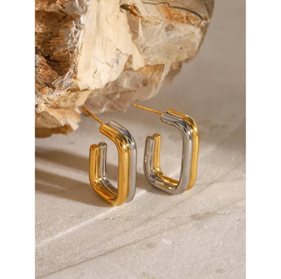 2 tone earrings 2.0