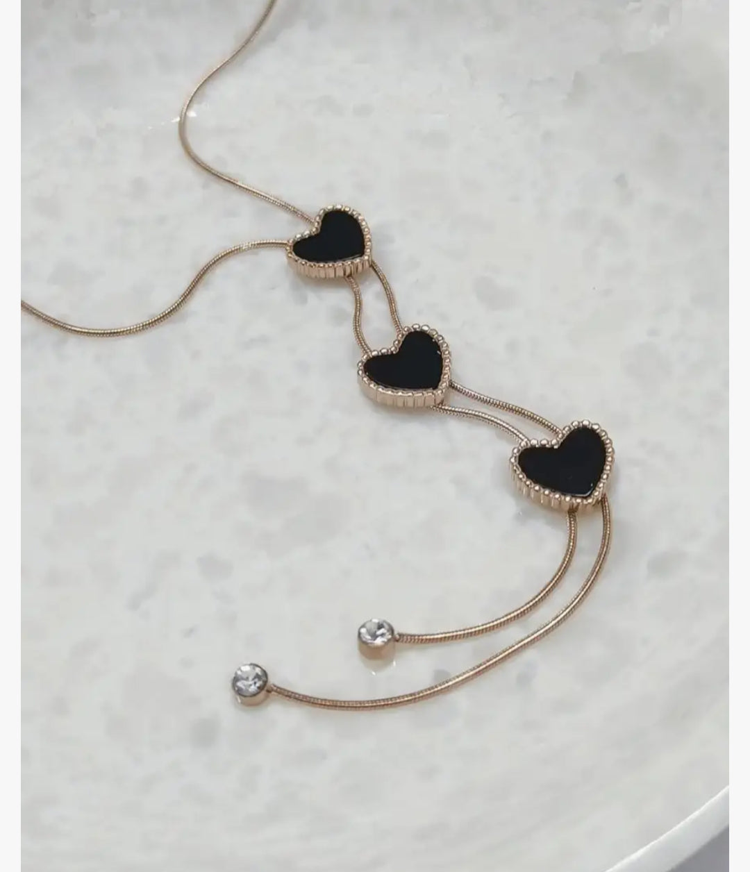 Black Heart Neckpiece